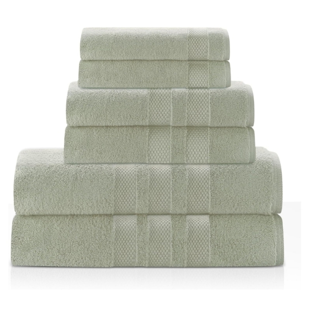 Zero Twist Bathroom Towels Set
